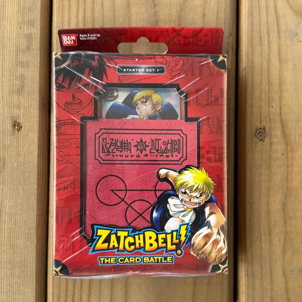 Zatch Bell The Card Battle Sealed Starter Set 1